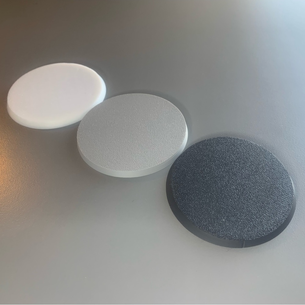 Pack of 10 60mm Round Bases  Warhammer 40K Wargames